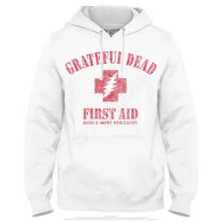 First Aid Hoodie -Pink Floyd shop GD0044HDWHTf 65000.1668270259