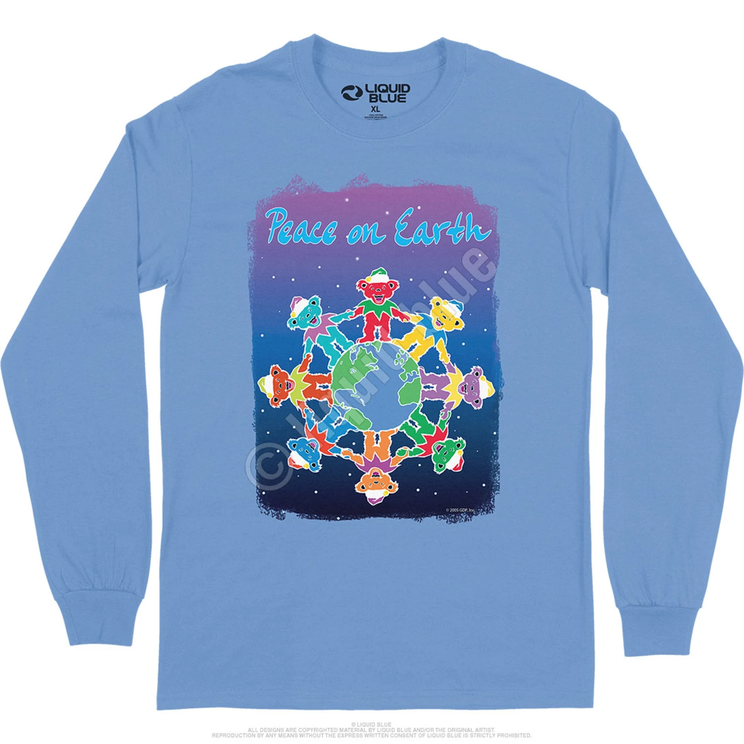 Peace On Earth Long Sleeve T-Shirt 2 Peace On Earth Long Sleeve T-Shirt - Image 2