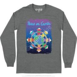 Peace On Earth Long Sleeve T-Shirt 15 Peace On Earth Long Sleeve T-Shirt -Pink Floyd shop GD0052LSGPHf 11497.1669597908