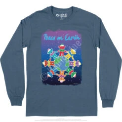 Peace On Earth Long Sleeve T-Shirt 16 Peace On Earth Long Sleeve T-Shirt -Pink Floyd shop GD0052LSIBLf 04219.1669597908