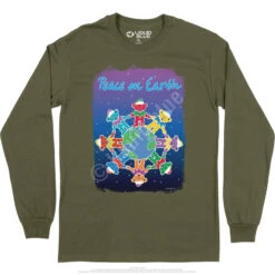 Peace On Earth Long Sleeve T-Shirt 14 Peace On Earth Long Sleeve T-Shirt -Pink Floyd shop GD0052LSMLGf 45785.1669597908