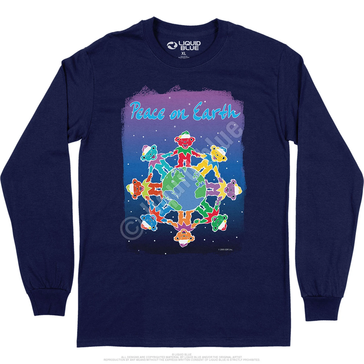 Peace On Earth Long Sleeve T-Shirt 8 Peace On Earth Long Sleeve T-Shirt - Image 8