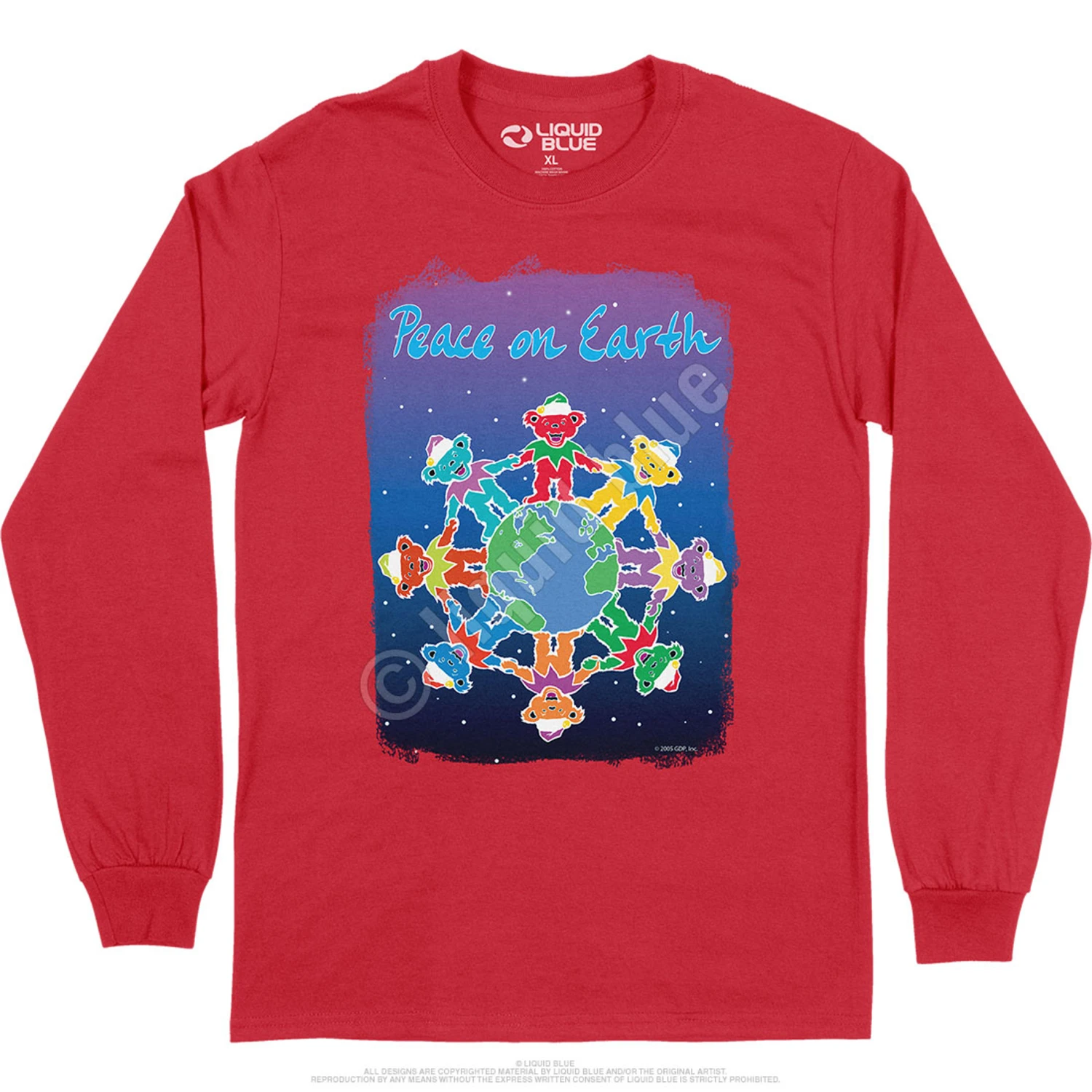 Peace On Earth Long Sleeve T-Shirt 3 Peace On Earth Long Sleeve T-Shirt - Image 3