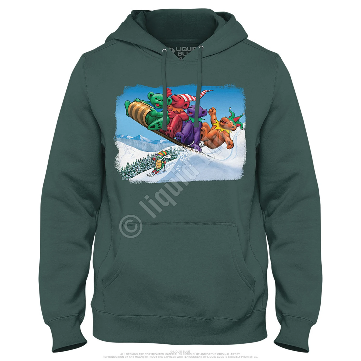Toboggan Bears Hoodie 4 Toboggan Bears Hoodie - Image 4