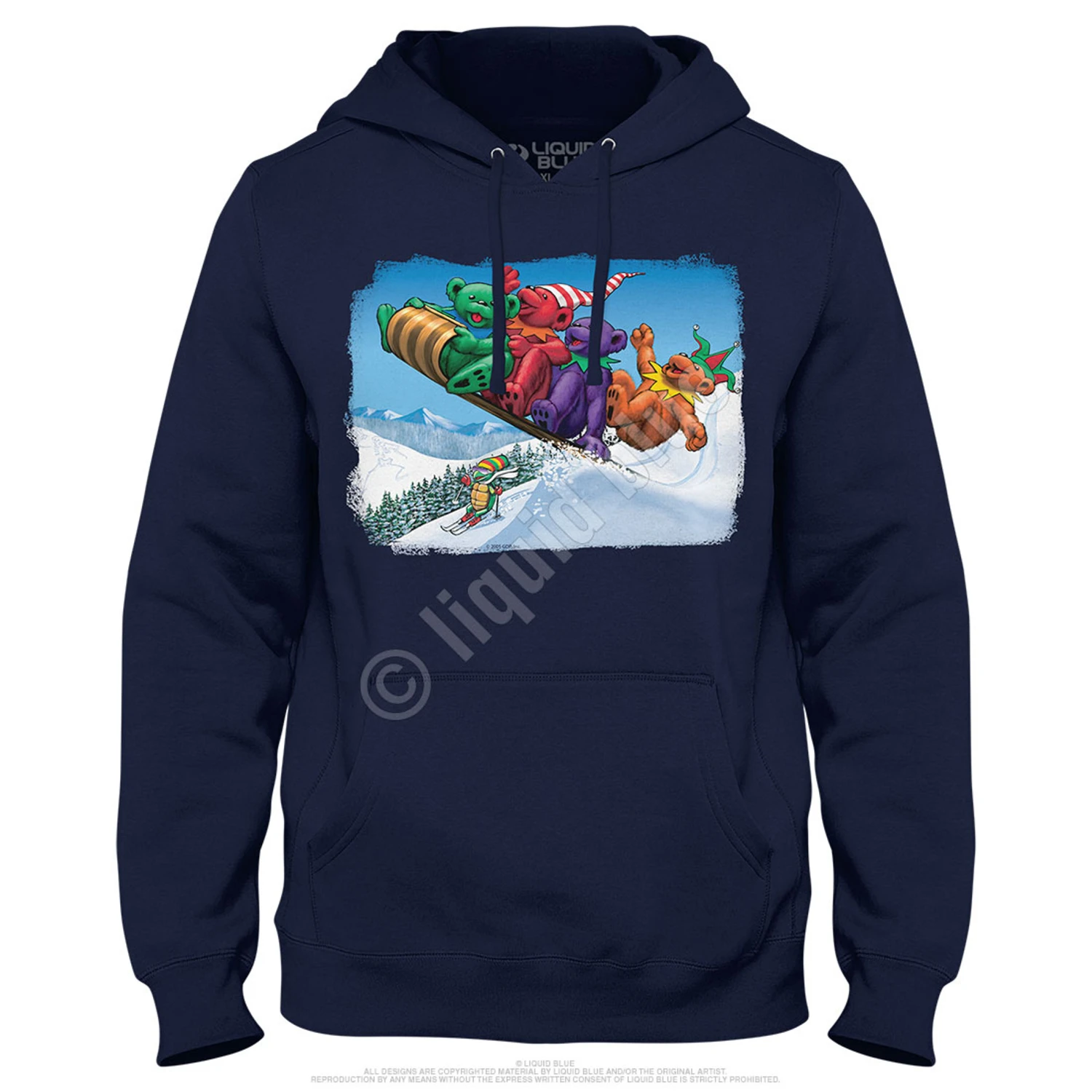 Toboggan Bears Hoodie 5 Toboggan Bears Hoodie - Image 5
