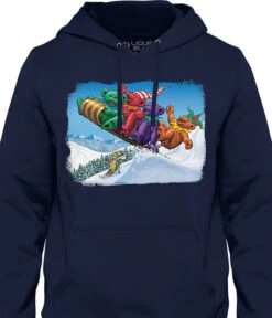 Toboggan Bears Hoodie
