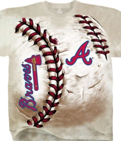 MLB Atlanta Braves Hardball Tie-Dye T-Shirt