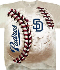 MLB San Diego Padres Hardball Tie-Dye T-Shirt