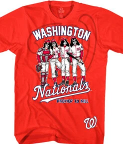 MLB Washington Nationals Dressed To Kill Red T-Shirt
