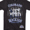 MLB Colorado Rockies Dressed To Kill Black T-Shirt