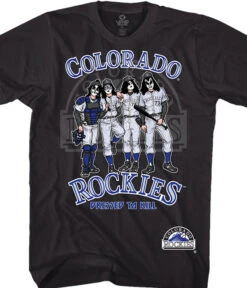MLB Colorado Rockies Dressed To Kill Black T-Shirt