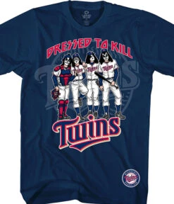 MLB Minnesota Twins Dressed To Kill Navy T-Shirt