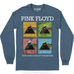 Pink Floyd Window Pane Long Sleeve T-Shirt -Pink Floyd shop PF0001LSIBLf 83884.1664839626