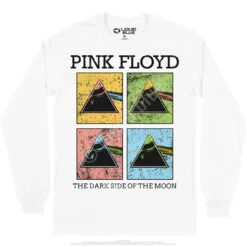 Pink Floyd Window Pane Long Sleeve T-Shirt -Pink Floyd shop PF0001LSWHTf 53562.1664839626
