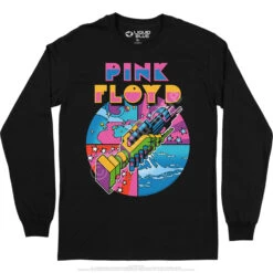 Pink Floyd WYWH Mod Long Sleeve T-Shirt -Pink Floyd shop PF0002LSBLKf 98733.1664839867