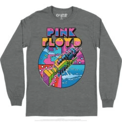 Pink Floyd WYWH Mod Long Sleeve T-Shirt -Pink Floyd shop PF0002LSGPHf 13738.1664839867