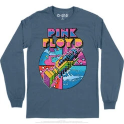 Pink Floyd WYWH Mod Long Sleeve T-Shirt -Pink Floyd shop PF0002LSIBLf 31948.1664839867