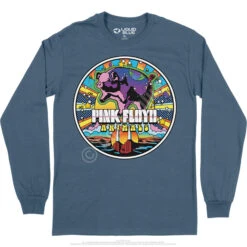 Pink Floyd Animals Mod Long Sleeve T-Shirt -Pink Floyd shop PF0003LSIBLf 17320.1669961593