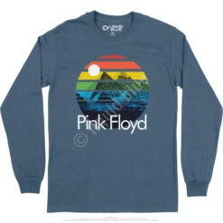 Pink Floyd Dark Side Sunset Long Sleeve T-Shirt -Pink Floyd shop PF0005LSIBLf 74763.1669962162