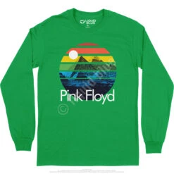 Pink Floyd Dark Side Sunset Long Sleeve T-Shirt -Pink Floyd shop PF0005LSIGRf 59920.1669962162