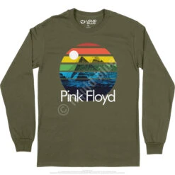 Pink Floyd Dark Side Sunset Long Sleeve T-Shirt -Pink Floyd shop PF0005LSMLGf 35788.1669962162