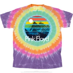 Pink Floyd Dark Side Sunset T-Shirt -Pink Floyd shop PF0005SSC02f 61591.1669962178