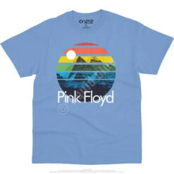 Pink Floyd Dark Side Sunset T-Shirt -Pink Floyd shop PF0005SSCRBf 73098.1669962178