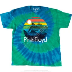 Pink Floyd Dark Side Sunset T-Shirt -Pink Floyd shop PF0005SSS05f 41366.1669962178
