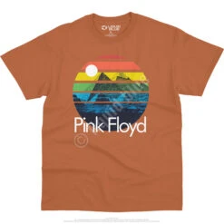 Pink Floyd Dark Side Sunset T-Shirt -Pink Floyd shop PF0005SSTOGf 48562.1669962178