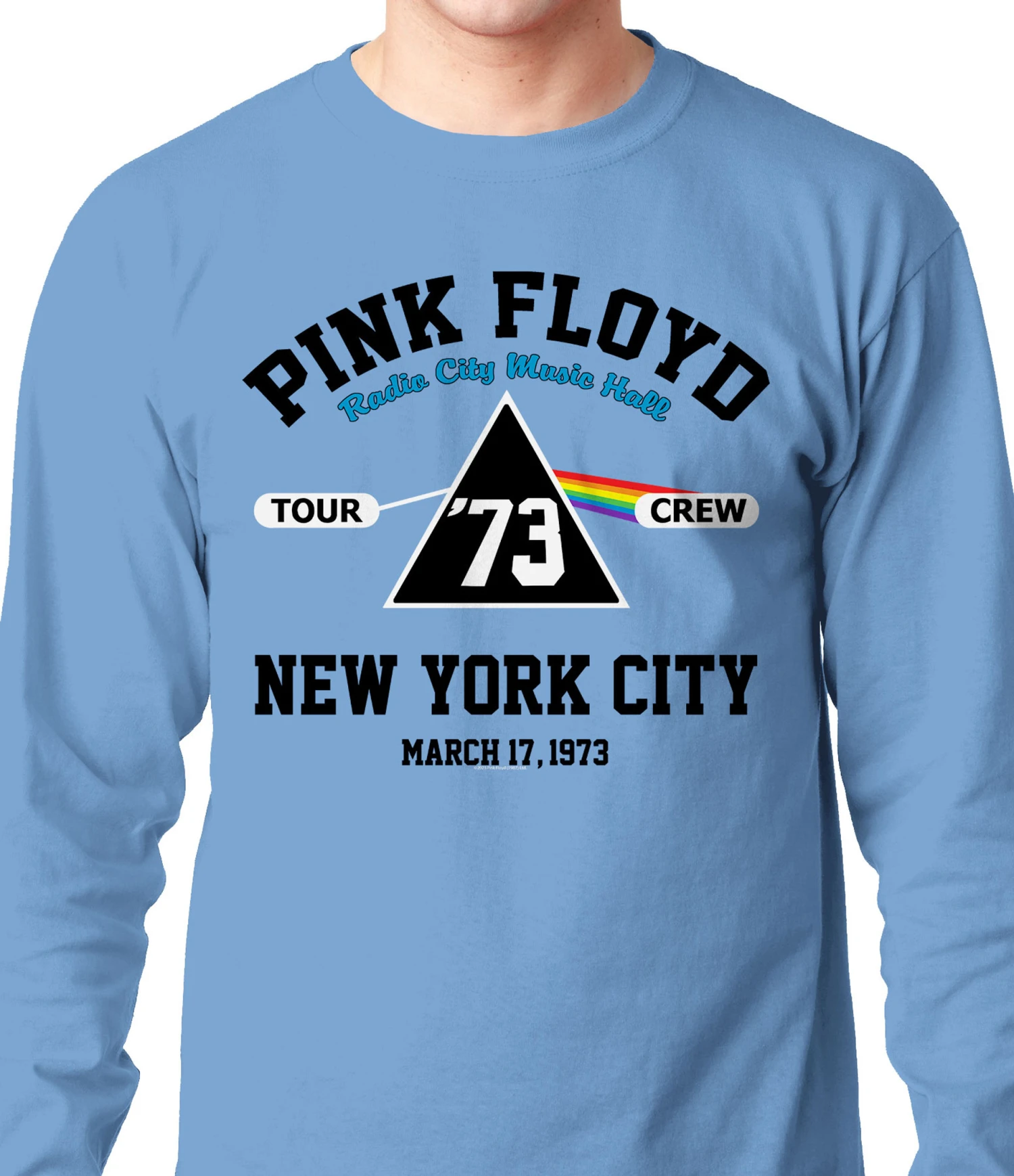 Pink Floyd Radio City Crew Long Sleeve T-Shirt 1 Pink Floyd Radio City Crew Long Sleeve T-Shirt
