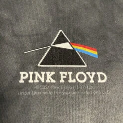Pink Floyd Dark Side 1/4 Zip Pullover Comfort Colors Tie-Dye Sweatshirt -Pink Floyd shop RET12890f artwork2 69158.1678371367