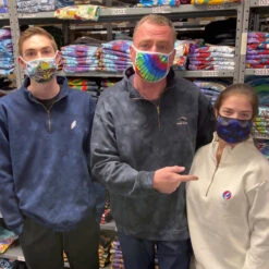 Pink Floyd Dark Side 1/4 Zip Pullover Comfort Colors Tie-Dye Sweatshirt -Pink Floyd shop RET12890f photo 32894.1617808523