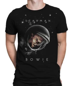 DAVID BOWIE Starman Black T-Shirt