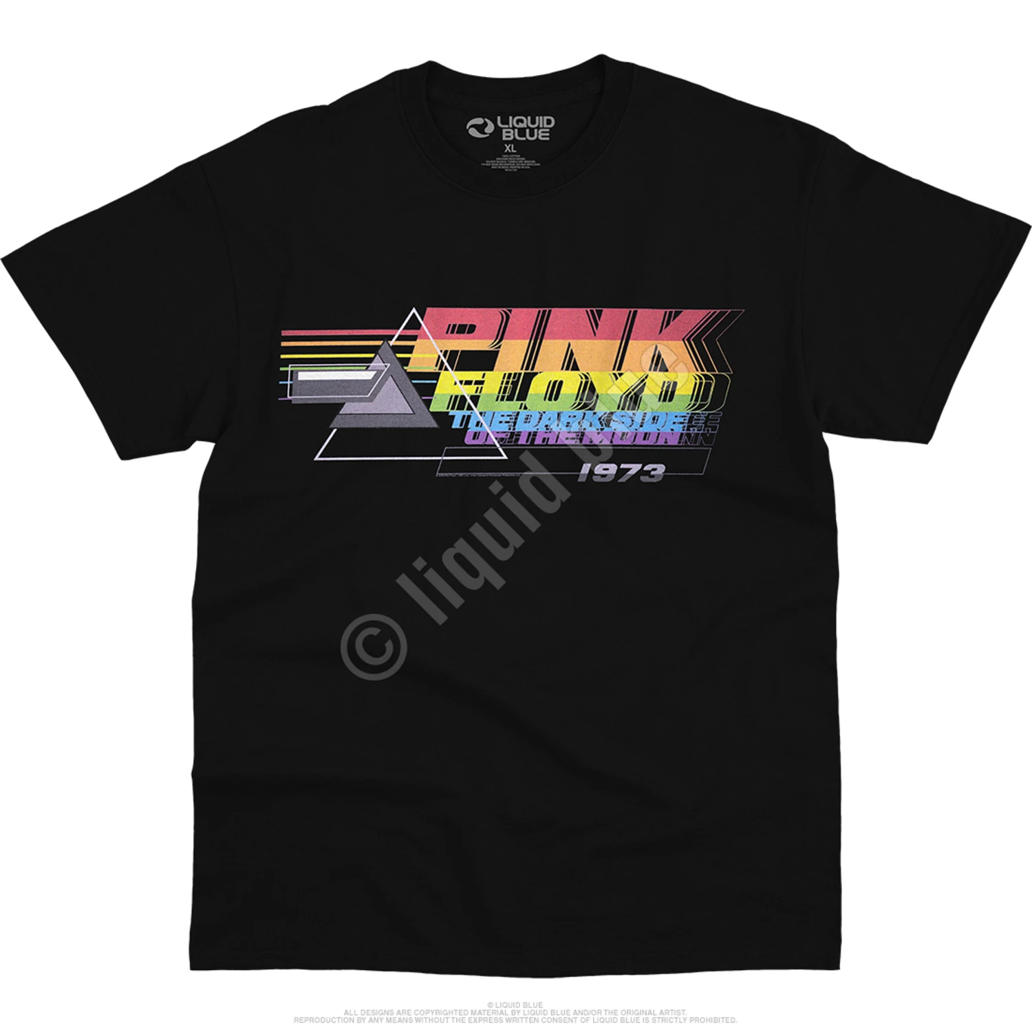 Pink Floyd Time Is Gone Black T-Shirt 2 Pink Floyd Time Is Gone Black T-Shirt - Image 2