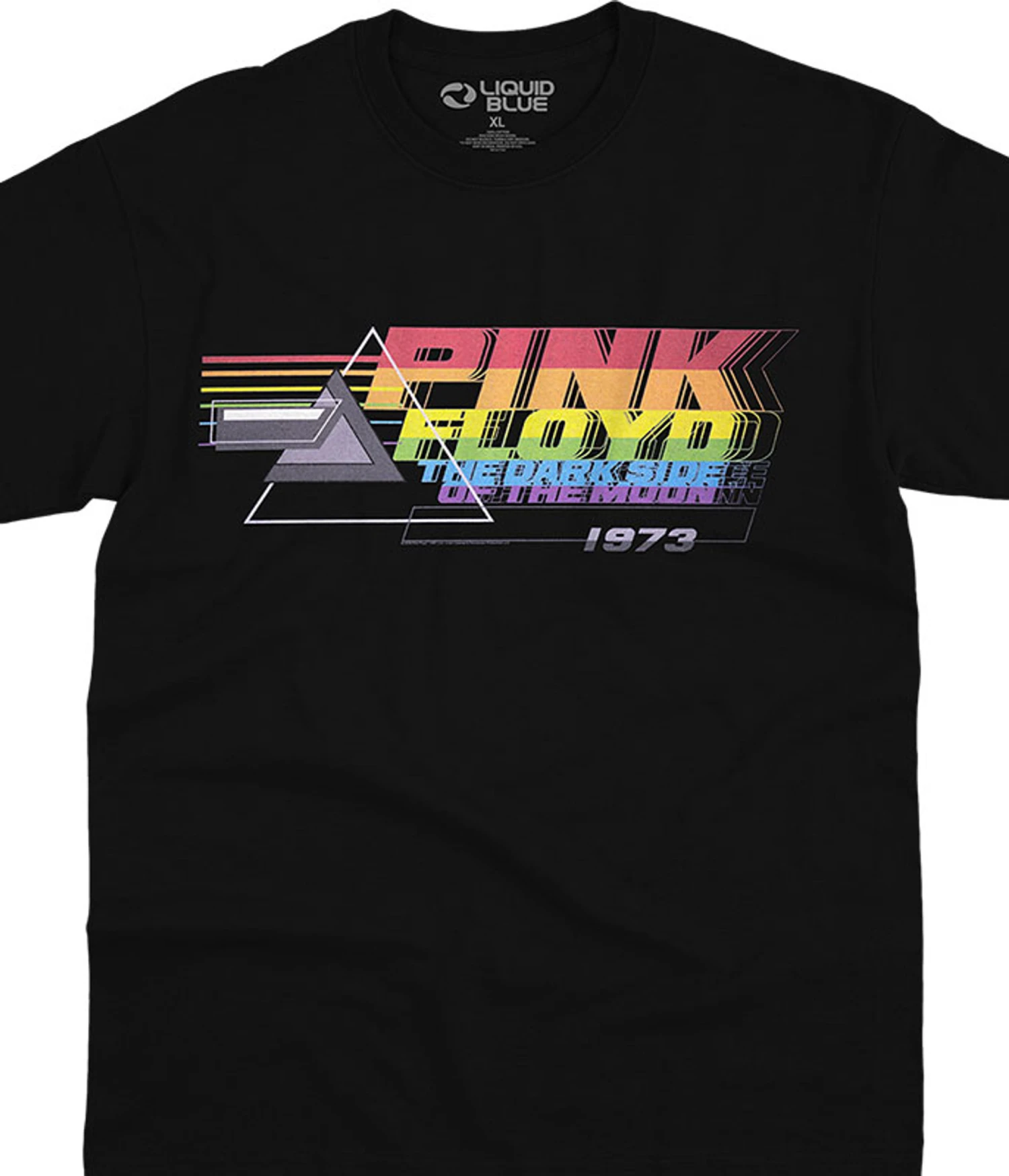 Pink Floyd Time Is Gone Black T-Shirt 1 Pink Floyd Time Is Gone Black T-Shirt