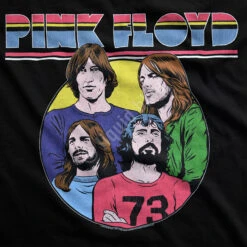 Pink Floyd Ordinary Men Black T-Shirt -Pink Floyd shop RET31954f artwork 69142.1576620962