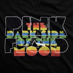 Pink Floyd Its All Dark Black T-Shirt -Pink Floyd shop RET31955f artwork 64347.1576620945