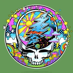 Mod Max SYFace Green T-Shirt -Pink Floyd shop RET61359GRNf artwork 86464.1597420252