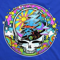 Mod Max SYFace Blue Hoodie -Pink Floyd shop RET62359BLUf artwork 36168.1628098406