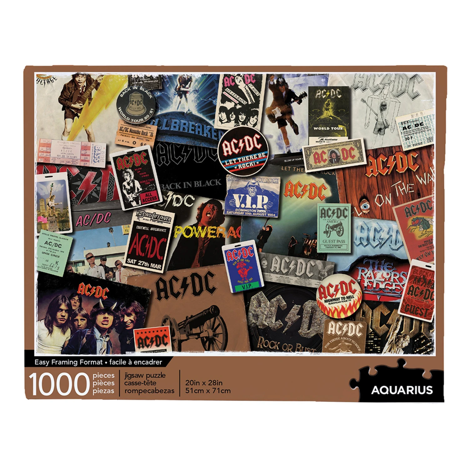 AC-DC Albums Puzzle 2 AC-DC Albums Puzzle - Image 2
