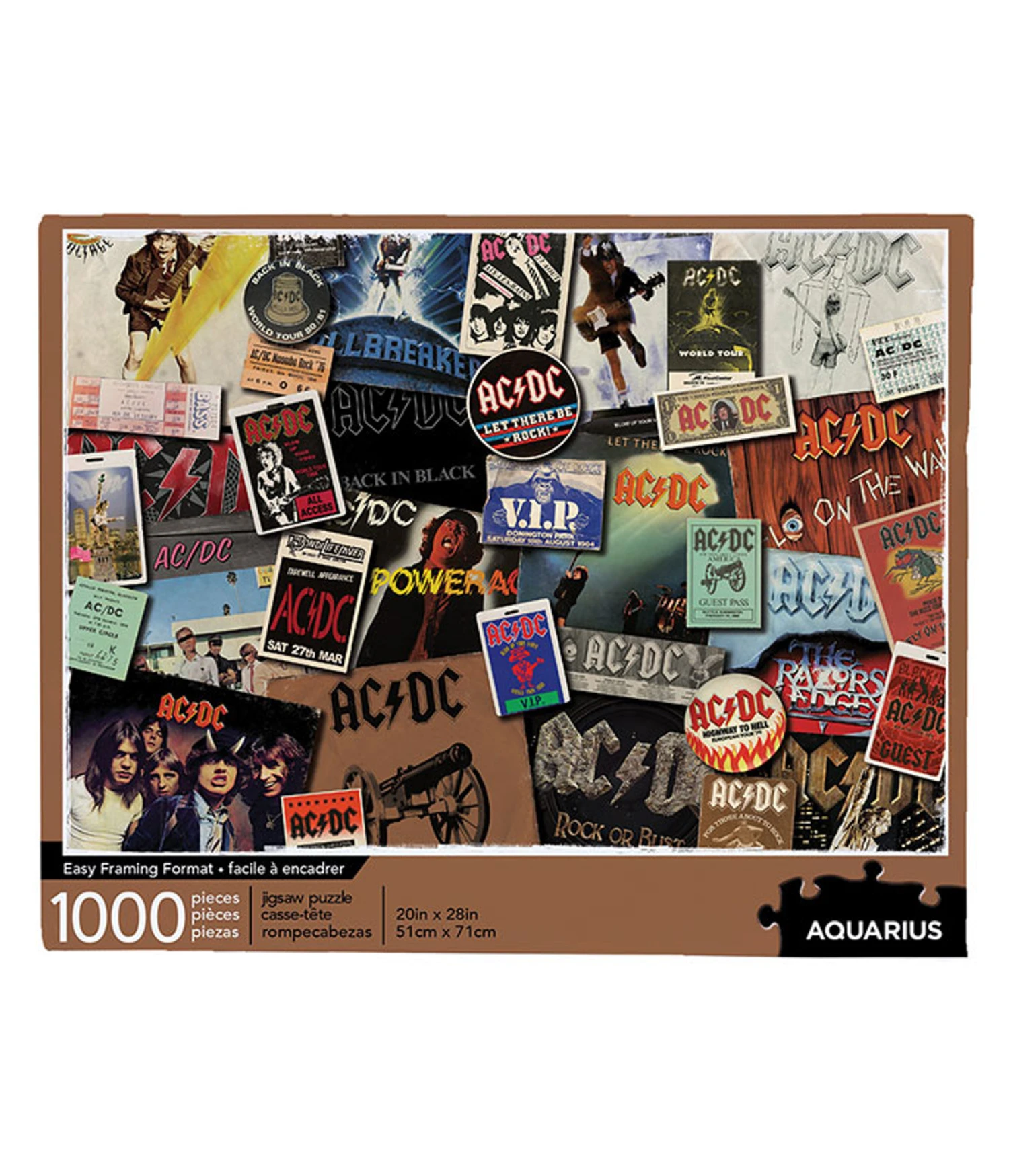 AC-DC Albums Puzzle 1 AC-DC Albums Puzzle