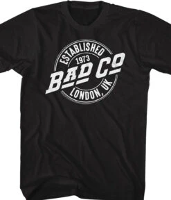 Bad Company Logo Black T-Shirt