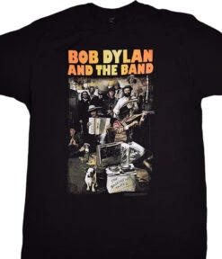 Dylan Basement Tapes Black T-Shirt