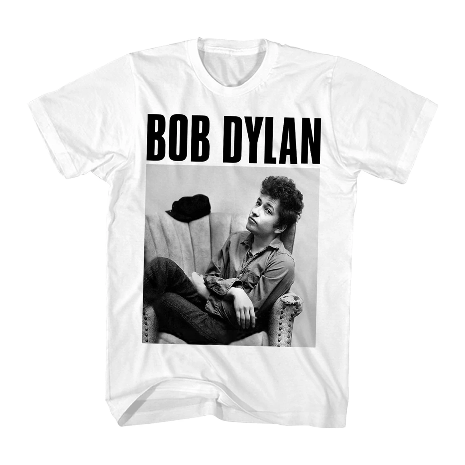 Sitting White T-Shirt 2 Sitting White T-Shirt - Image 2