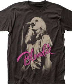 Mic Fitted Black T-Shirt