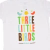 Marley Bird Hearts Toddler White T-Shirt