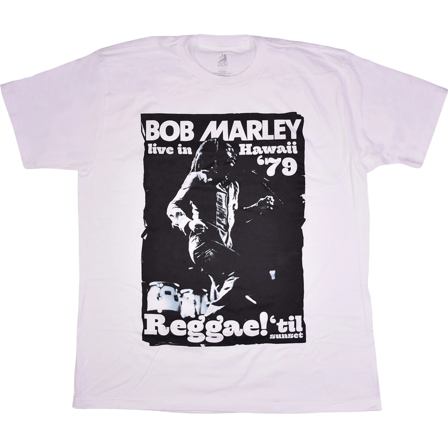 Marley Live In Hawaii White T-Shirt 2 Marley Live In Hawaii White T-Shirt - Image 2
