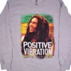 Marley Positive Vibrations Heather Grey Long Sleeve T-Shirt