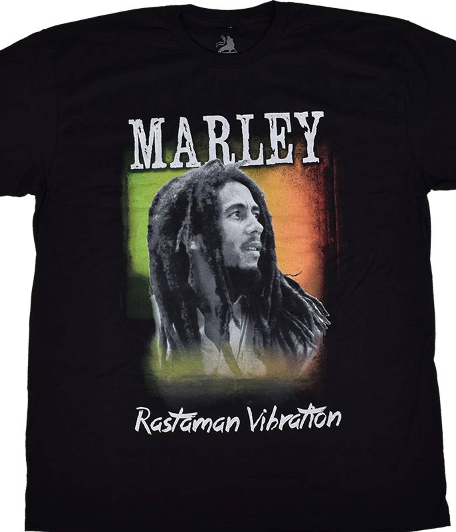 Marley Rastaman Vibe Black T-Shirt 1 Marley Rastaman Vibe Black T-Shirt