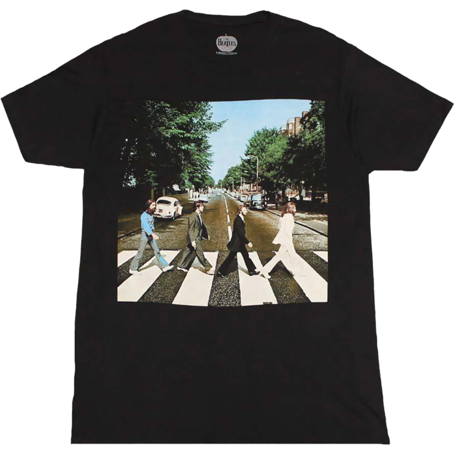 Beatles Abbey Road Black T-Shirt 2 Beatles Abbey Road Black T-Shirt - Image 2